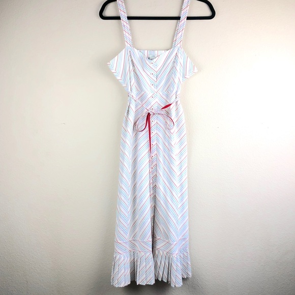 Anthropologie Dresses & Skirts - Anthro | Odille Candy Stripe Midi Dress